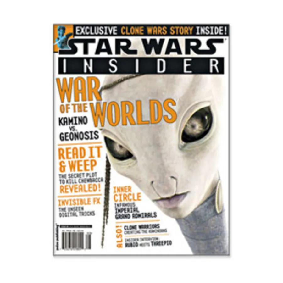 

Журнал #66 "War of the Worlds, Infamous Imperial Generals", Star Wars Insider #051 - #100 (WOTC)