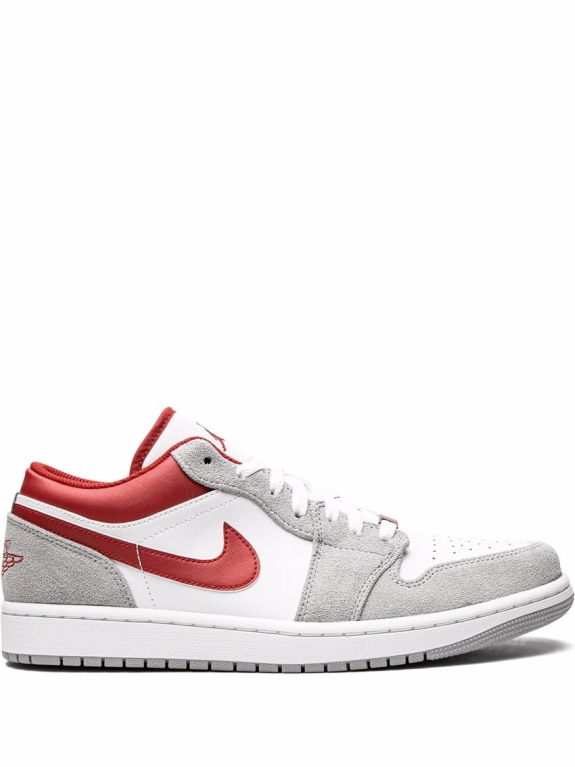 

Кроссовки Jordan Air Jordan 1 Low, серый/белый/красный