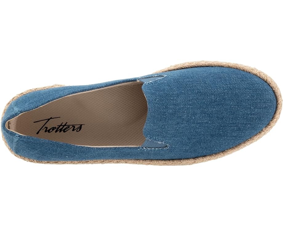 Туфли на плоской подошве Trotters Poppy, цвет Bluejean Text — фото 2