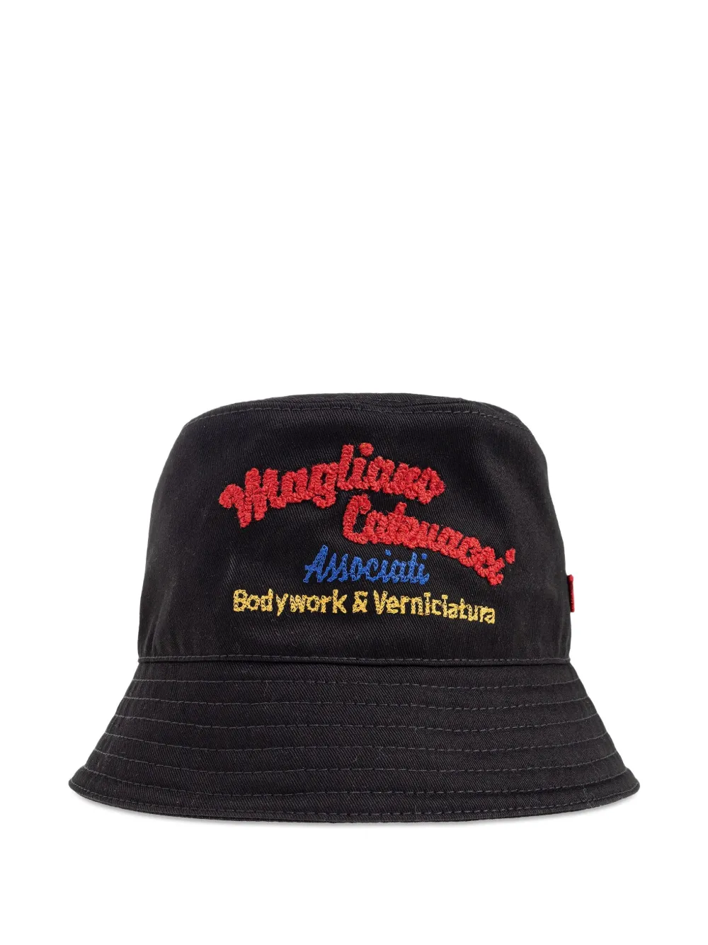 

Панама с вышивкой Dsquared2, черный