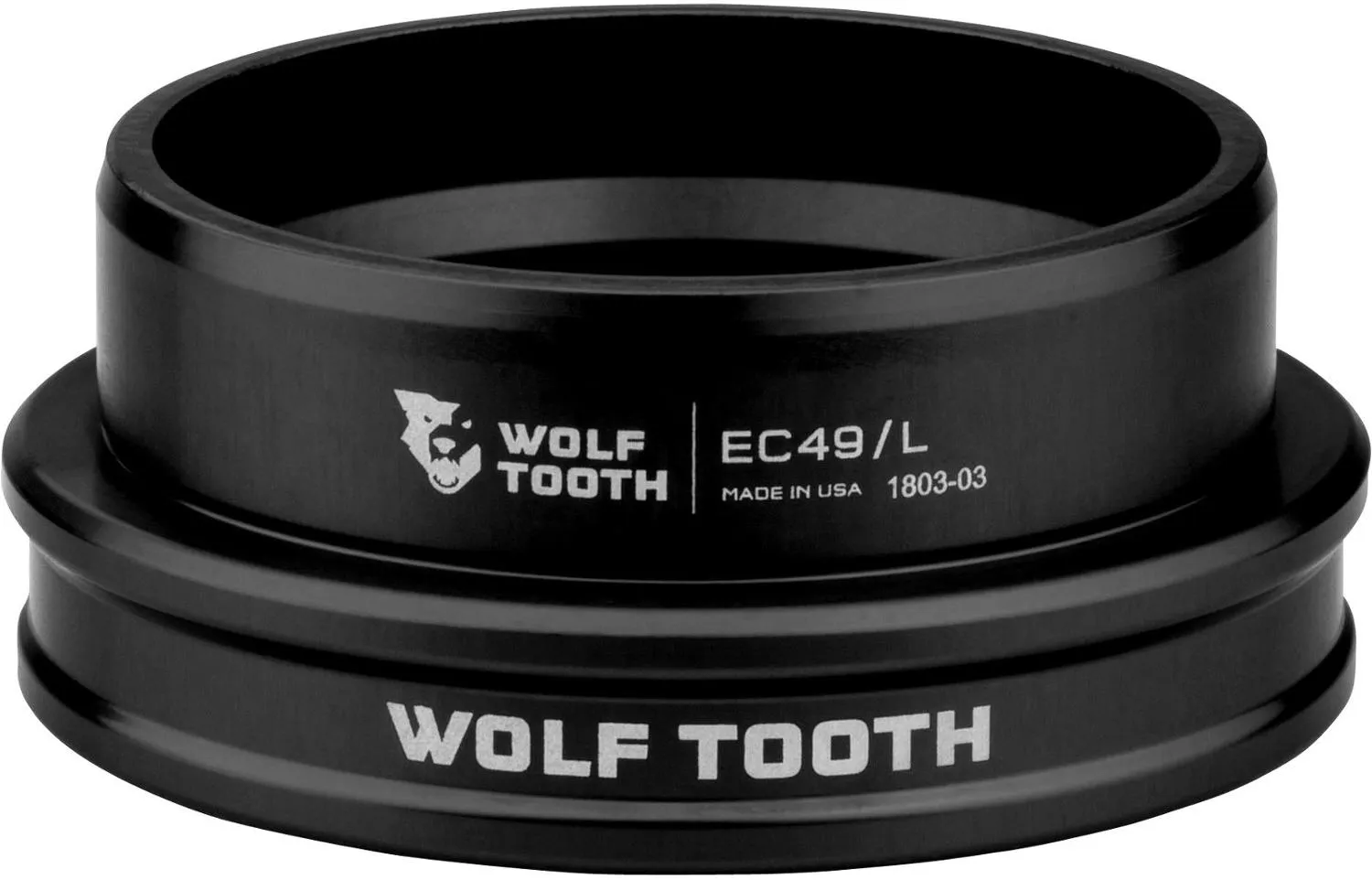 

Нижняя чашка рулевой колонки Performance EC49/40 Wolf Tooth Components, Black