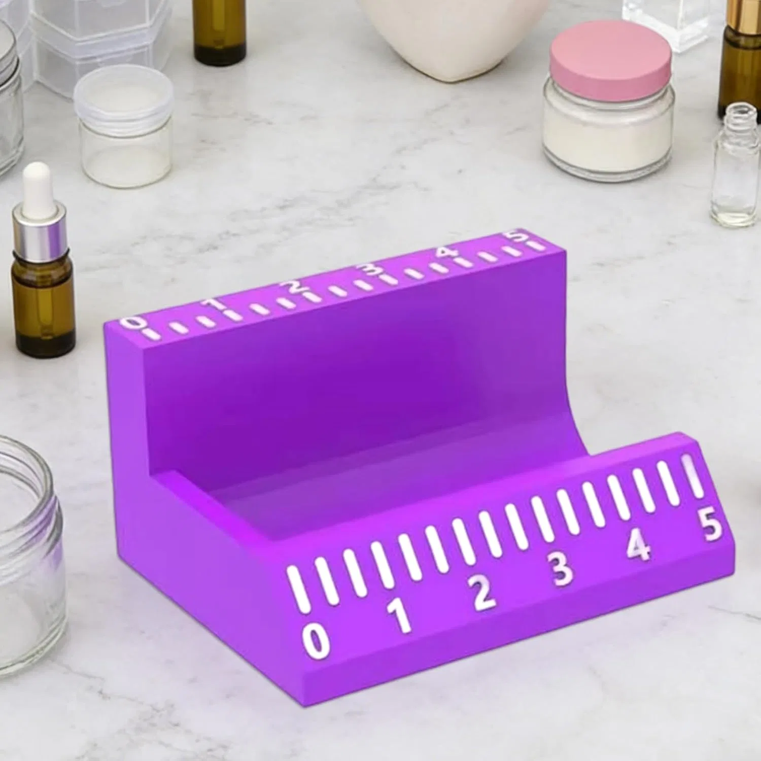 Аппликатор для наклеивания этикеток на флаконы Generic фиолетовый 10 мл — фото 3