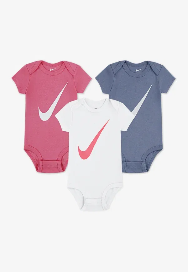 Комплект из 3 боди Nike Sportswear, розовый