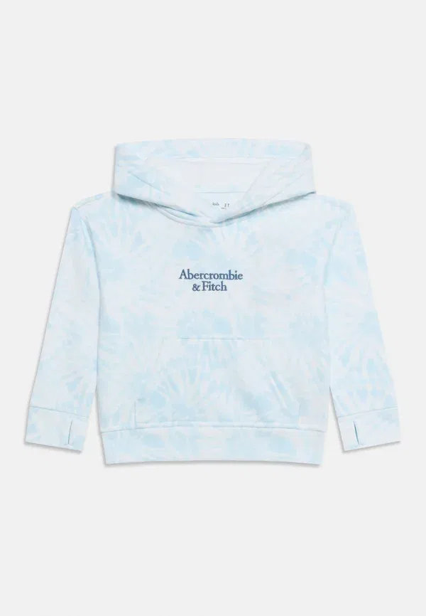 Толстовка с принтом Abercrombie & Fitch, синий туман