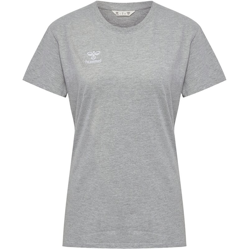 

Футболка hmlgo 2.0, женская, с короткими рукавами Hummel, серый