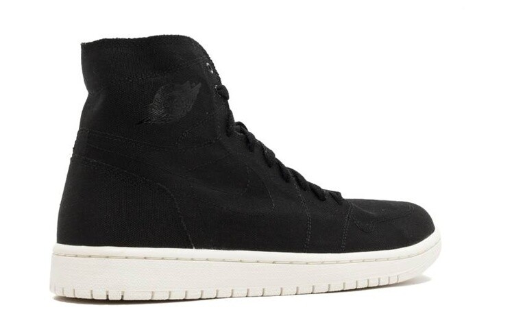 Кеды Jordan Air Jordan 1 Vintage, черный/белый — фото 3