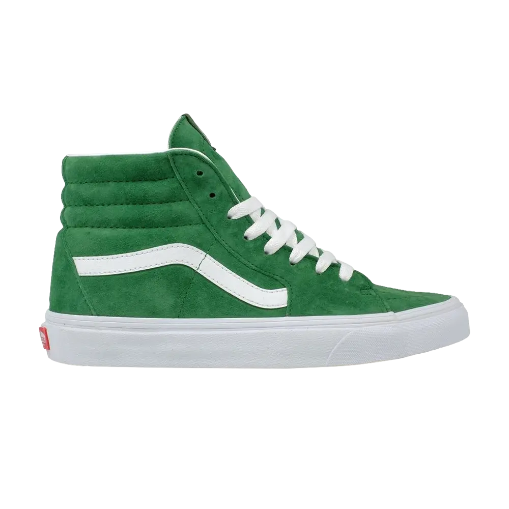 Кроссовки Sk8-Hi Suede Vans, зеленый