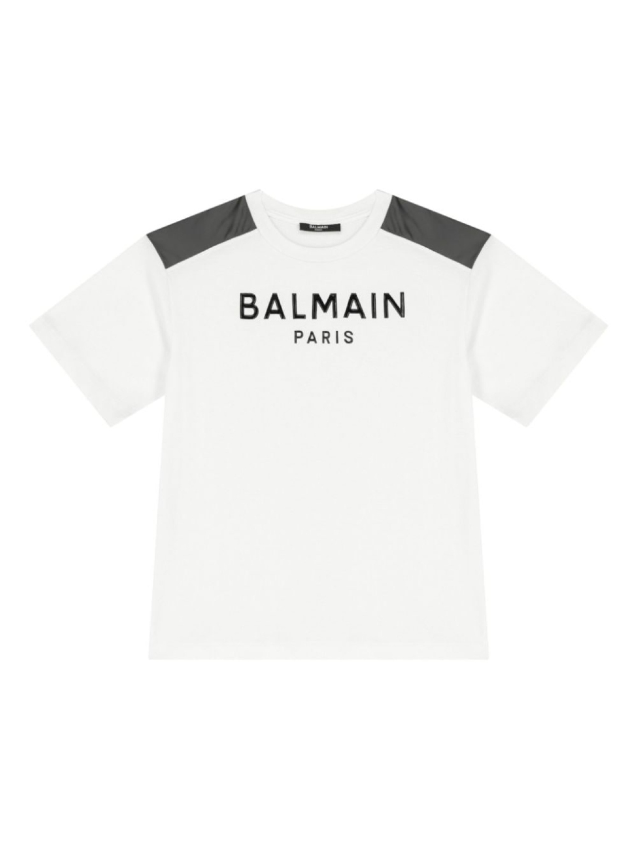 

Balmain Kids футболка из хлопка с логотипом, белый