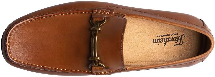 Мужские слипоны Florsheim Talladega Moc Toe Bit Driver, Cognac — фото 2