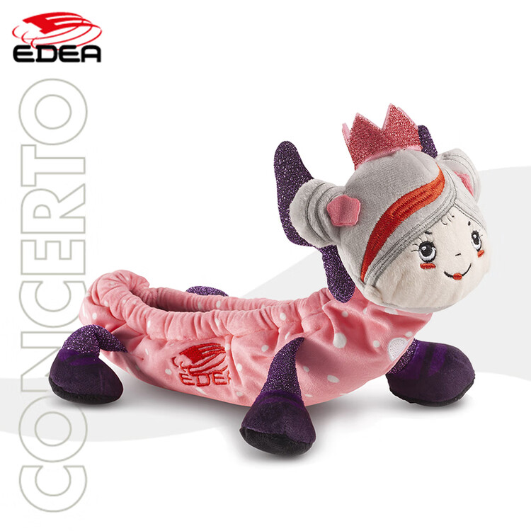 

EDEA Детский набор для фигурного катания Italian с полотенцем, плюшевые коньки с животными, впитывающий набор, маленькая принцесса