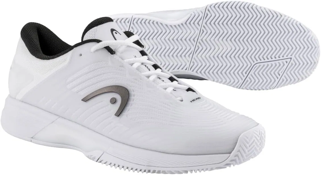 Кроссовки HEAD Revolt Pro 4.5 Clay Men WHBK, White Black — фото 3