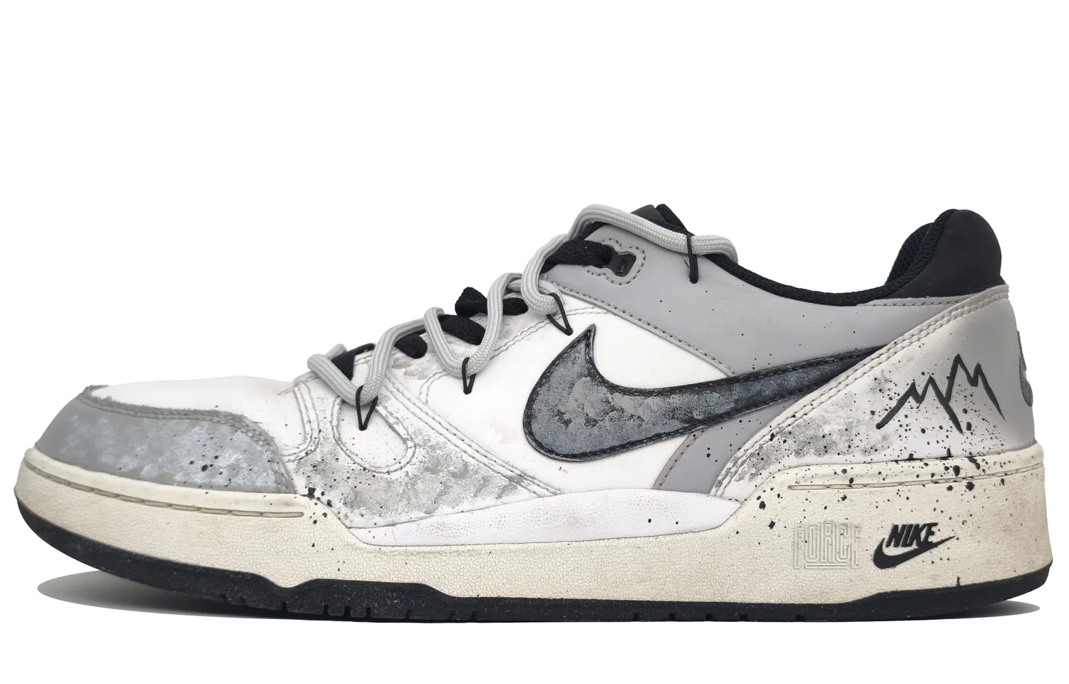 Кроссовки Full Force Low Nike Ink Gray — фото 3