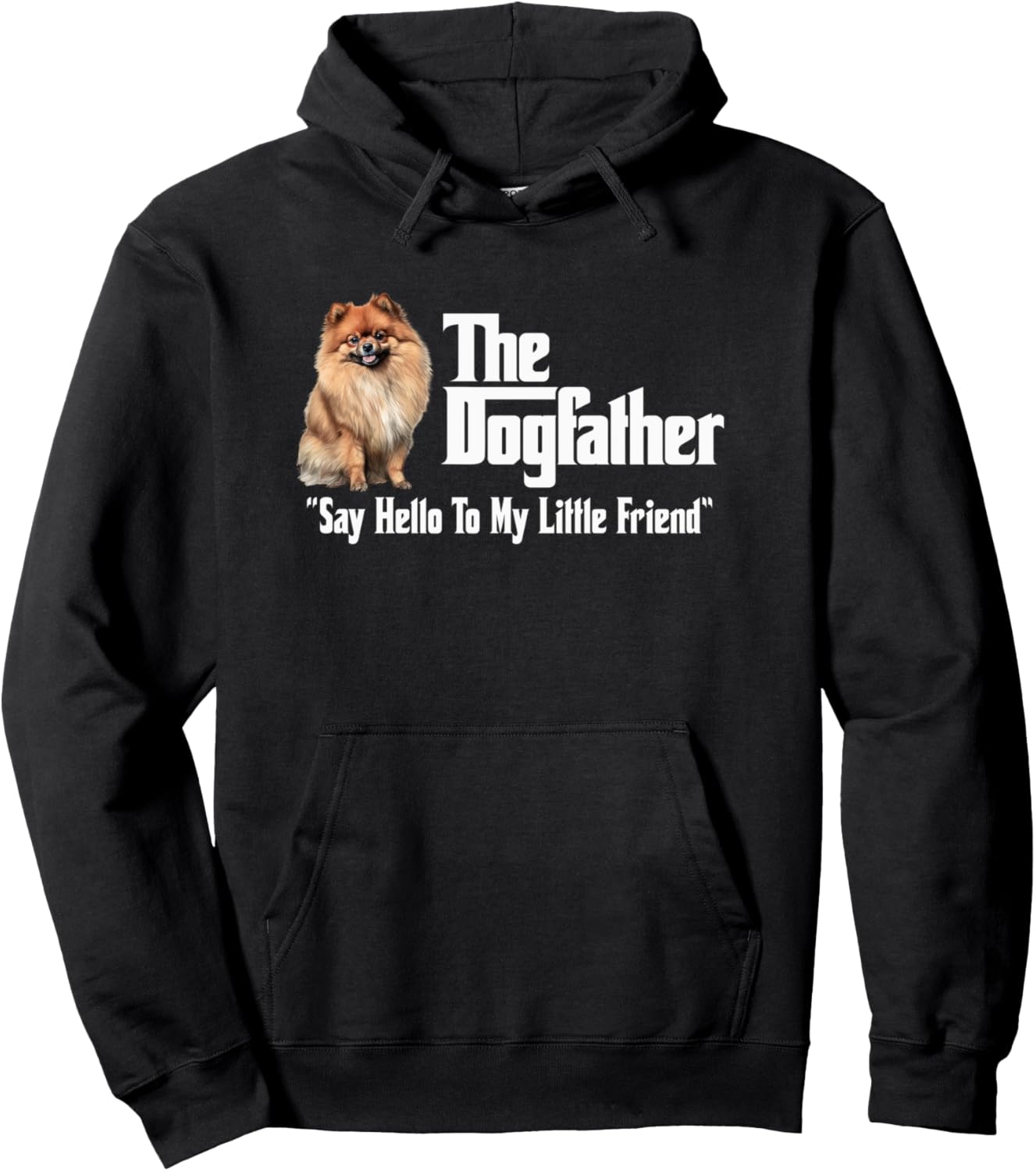 

Толстовка Dogfather Pomeranian Utopia Sport Pomeranian Shop, черный
