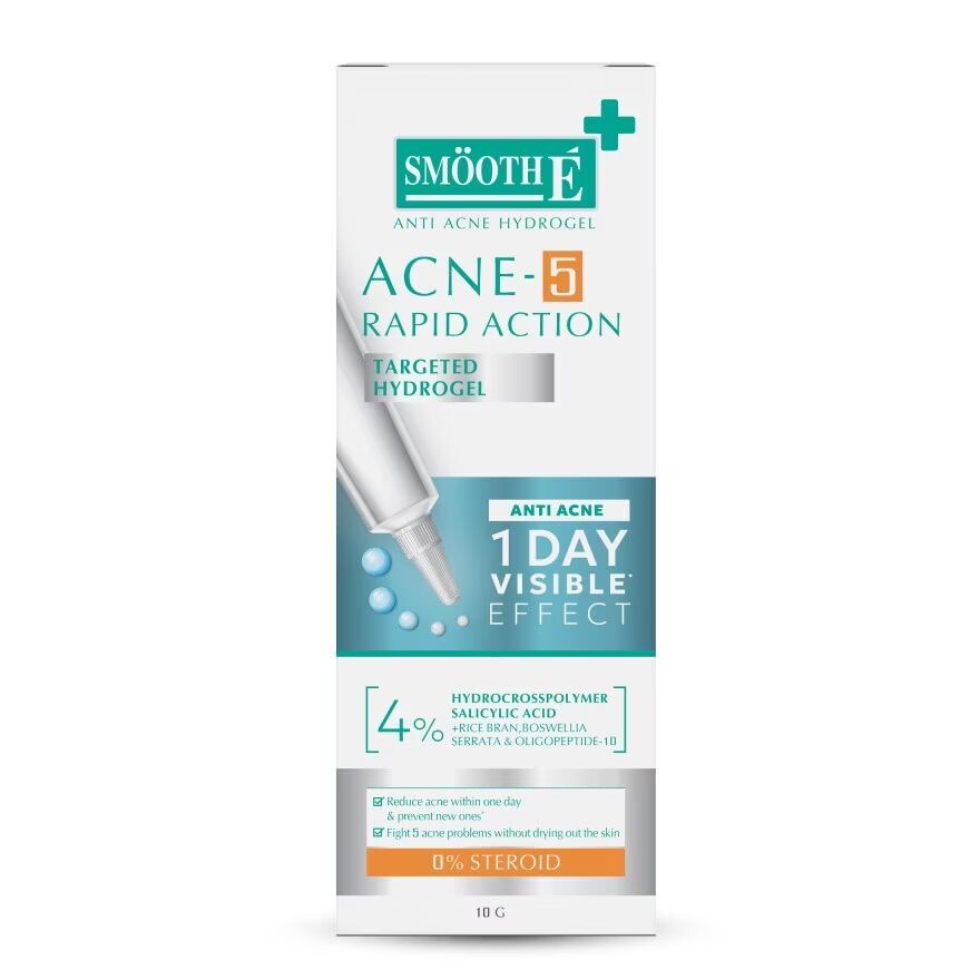 

Smooth E Гидрогель от прыщей Максимальная сила 10 г, Off White