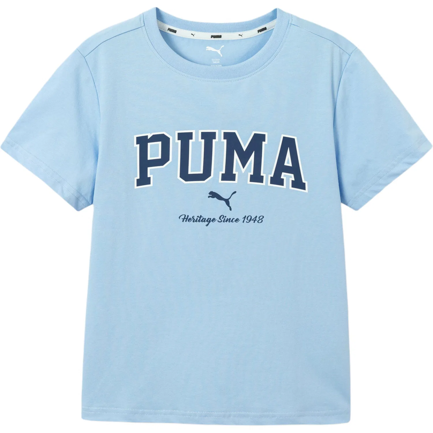 Футболка с круглым вырезом PUMA Ice Blue
