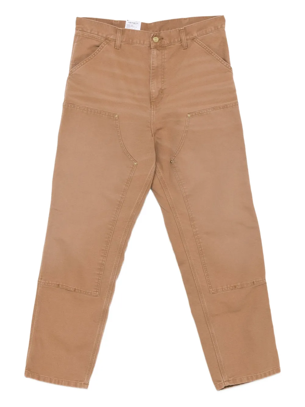 

Хлопковые брюки с двойными наколенниками CARHARTT WIP, нейтральный