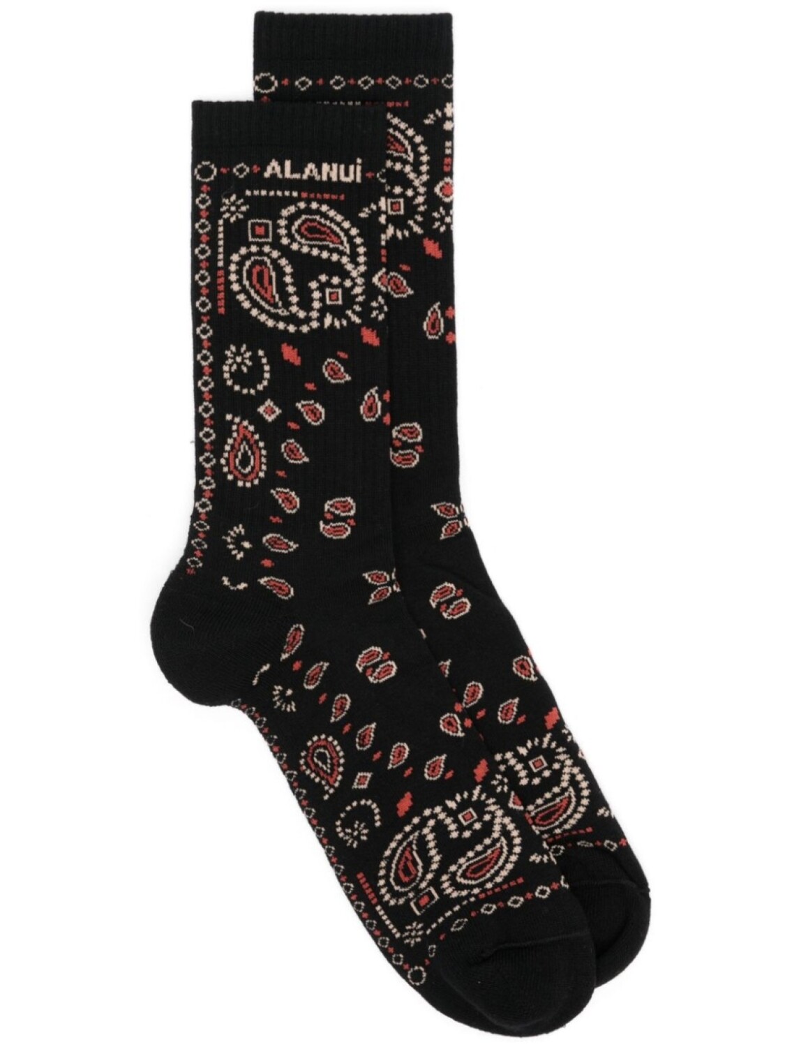 

Alanui носки Bandana, черный