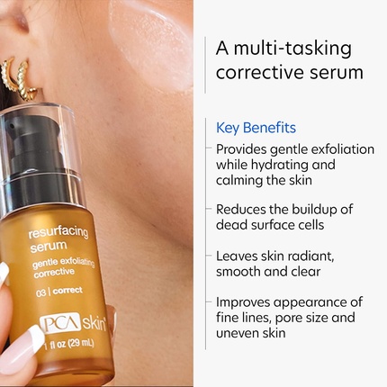Сыворотка Pca Skin — Resurfacing Gentle Exfoliating Facial Corrective with Lactic Acid — фото 3