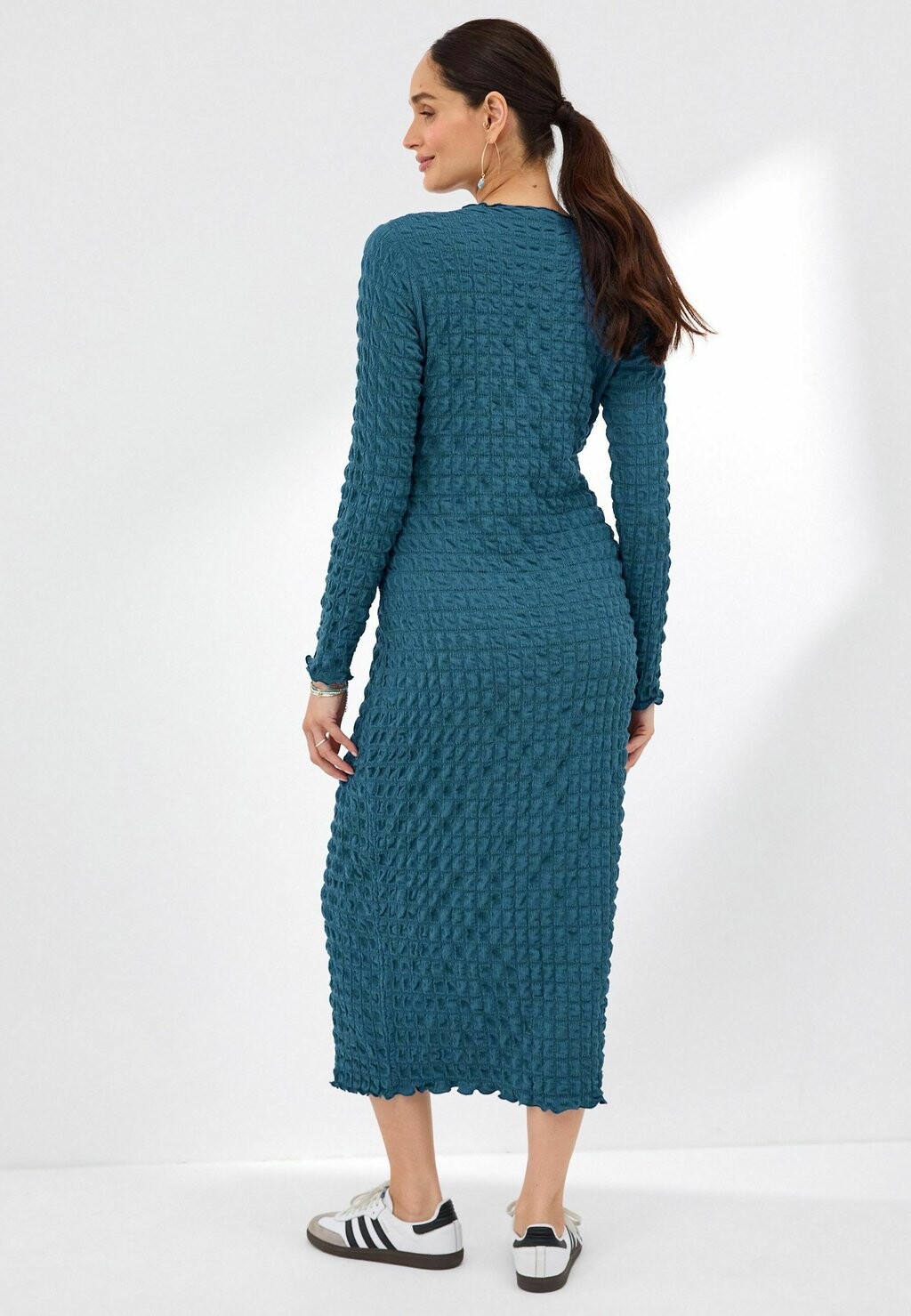 

Летнее платье LONG SLEEVE, REGULAR FIT Next, синий