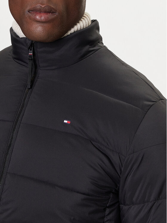 Зимняя куртка regular fit MW0MW41982 Tommy Hilfiger, черный — фото 4