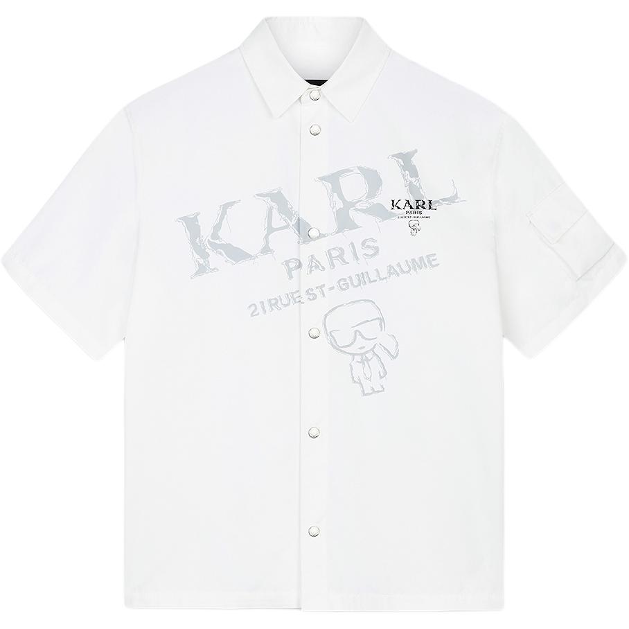 

KARL LAGERFELD / Karl Lagerfeld Jeans Рубашка KARL LAGERFELD мужская белая