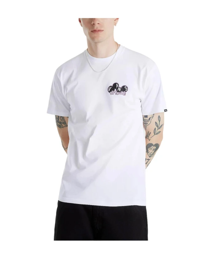 

Классическая футболка с круглым вырезом Vans, белый