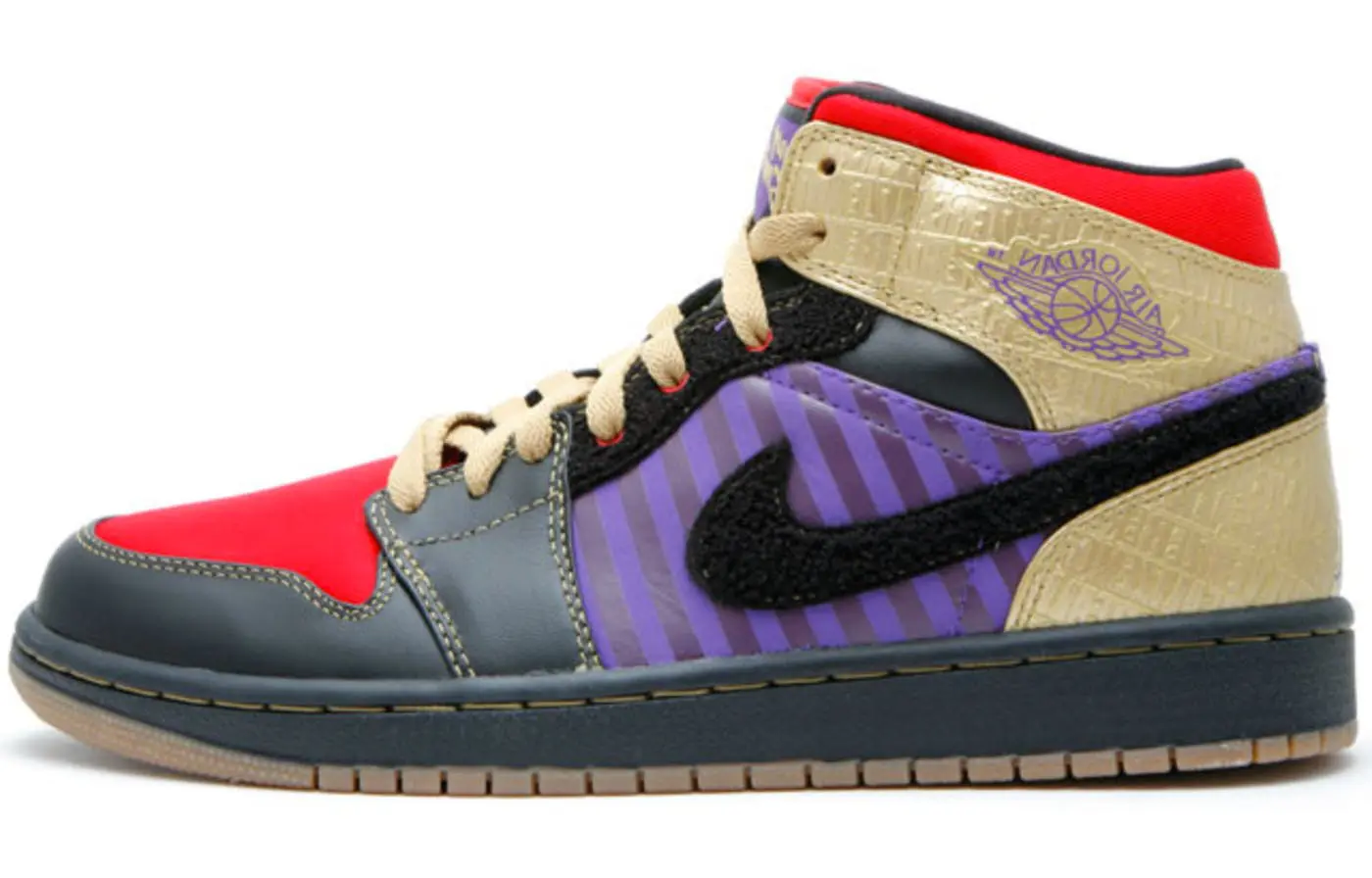 

Кроссовки JORDAN 1 Retro Leroy Smith, Серый, Кроссовки JORDAN 1 Retro Leroy Smith