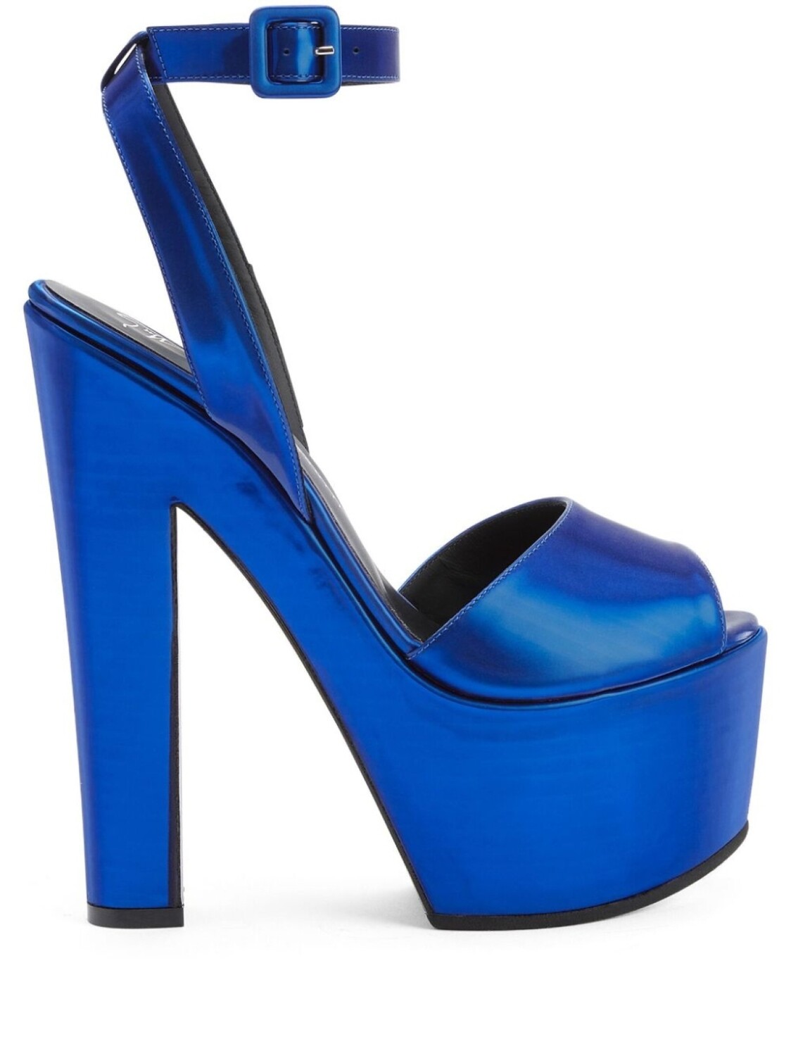 

Giuseppe Zanotti босоножки Tarifa 170 на платформе, синий