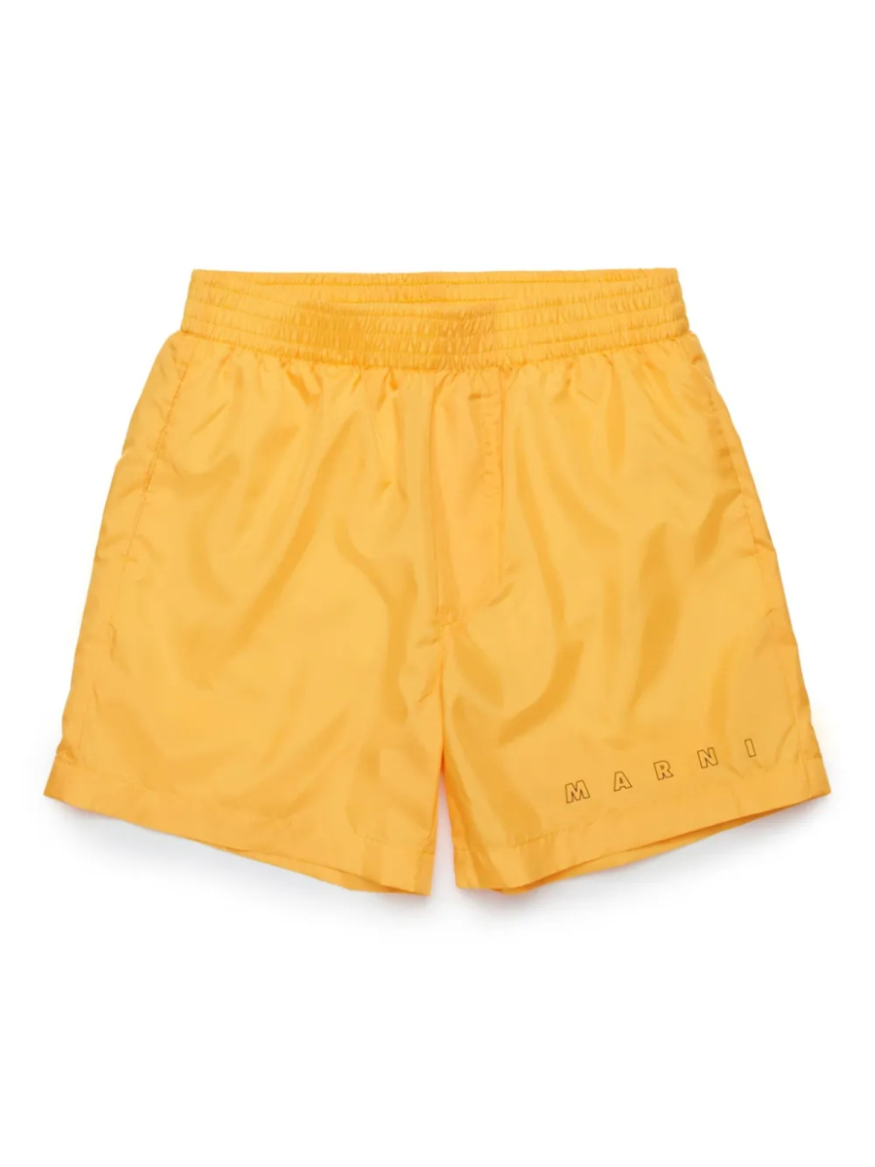 

Плавки-шорты с логотипом Marni Kids, желтый