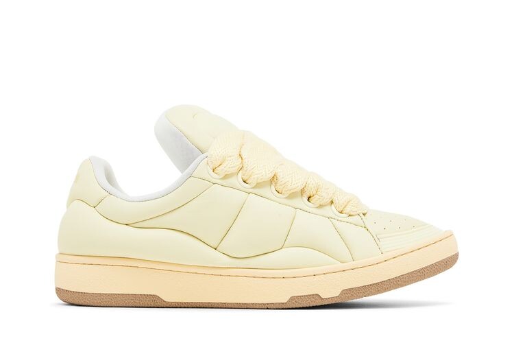 

Кроссовки Lanvin Curb XL Sneaker Chamomile, кремовый, Бежевый, Кроссовки Lanvin Curb XL Sneaker Chamomile, кремовый