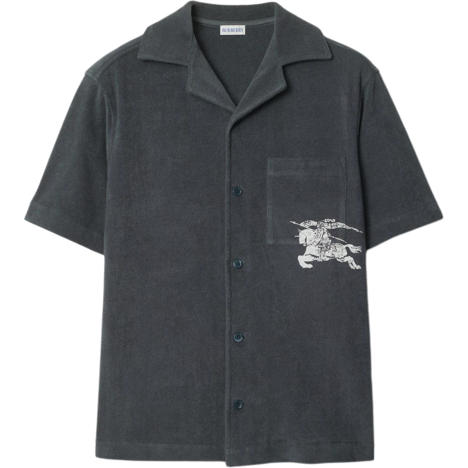 

Фланелевая рубашка Burberry, серый