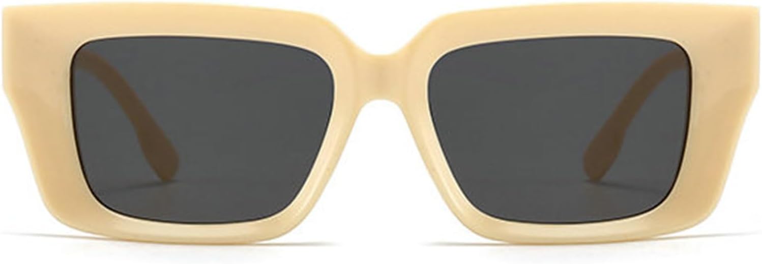 

Willochra Fashion Square Женские роскошные солнцезащитные очки в винтажном дизайнерском стиле, конфетные цвета, прозрачный градиент, мужские панк-солнцезащитные очки F27, C2