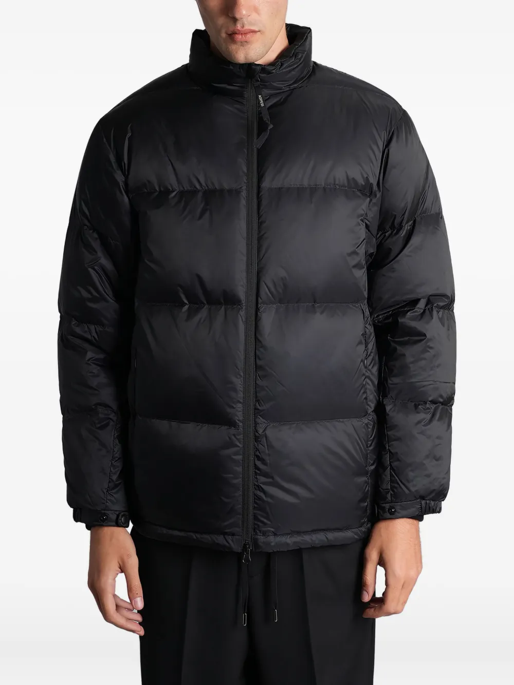 

Стеганая куртка на молнии Aspesi, черный