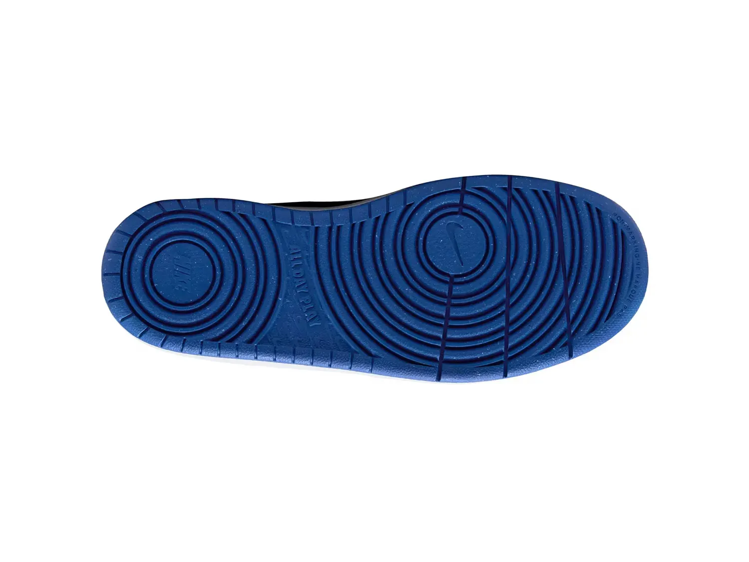 Кроссовки Court Borough Low Recraft - детские Nike, Black/Blue — фото 4