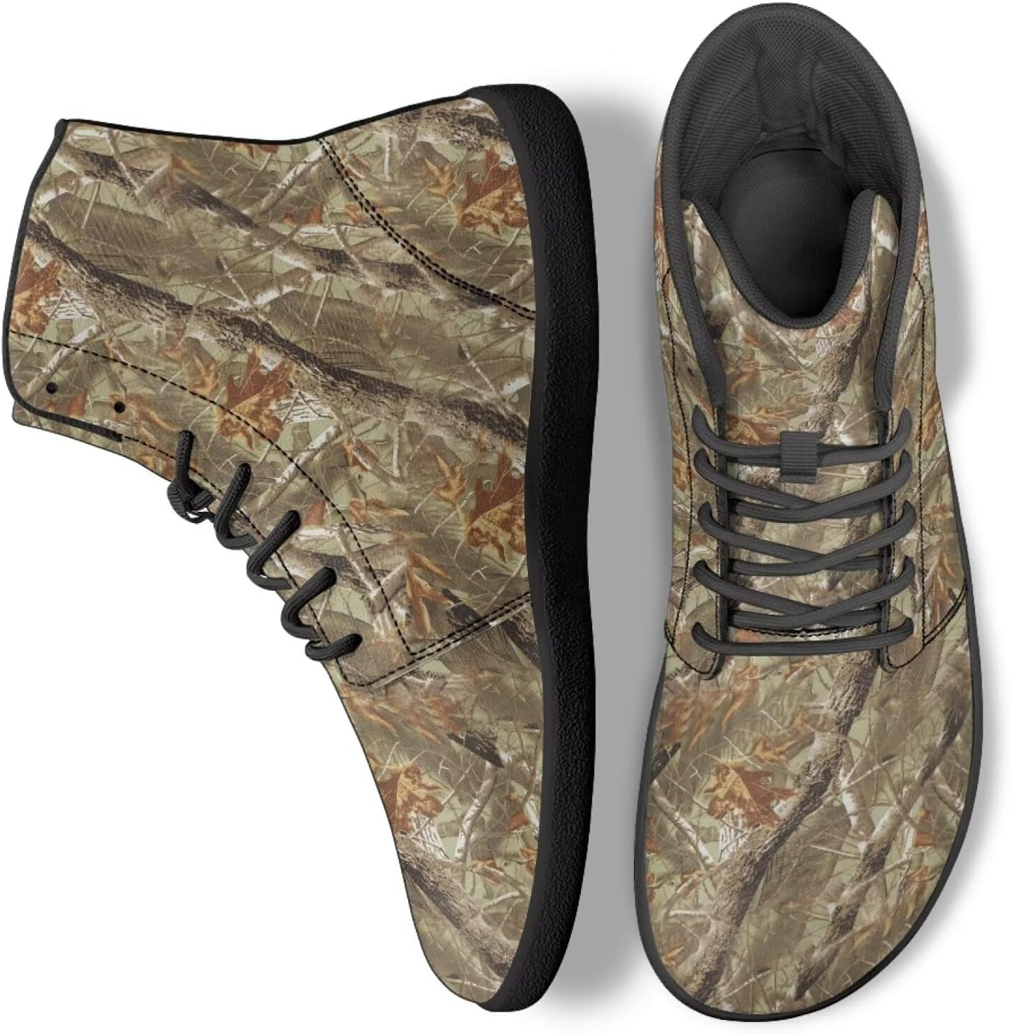 

Походные ботинки Binienty Unisex Barefoot для мужчин и женщин, с широким носком, Camouflage Hunting Tree