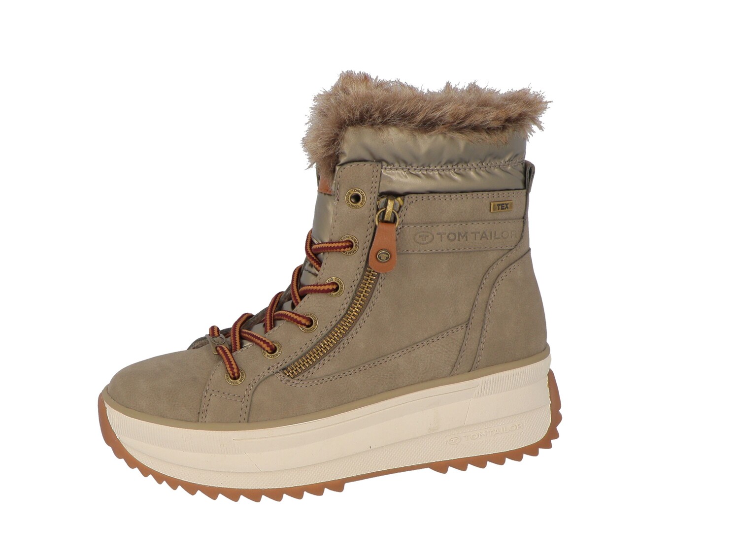 

Кроссовки Tom Tailor Stiefel mit Warmfutter, коричневый