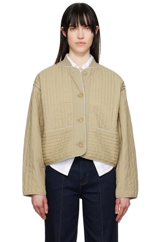 

Бежевая стеганая куртка Marley rag & bone