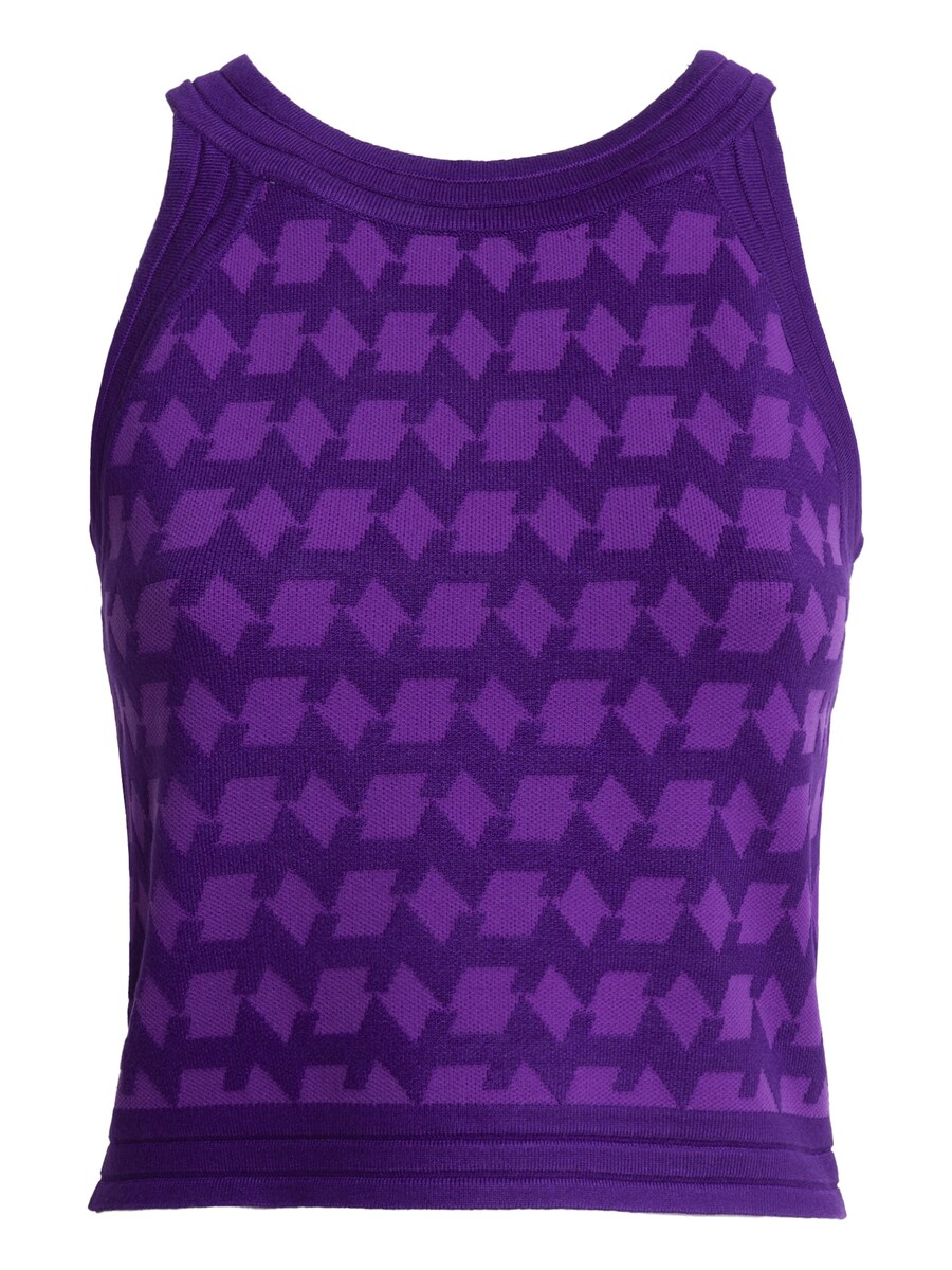 

Вязаный топ Influencer, цвет Purple/Dark purple