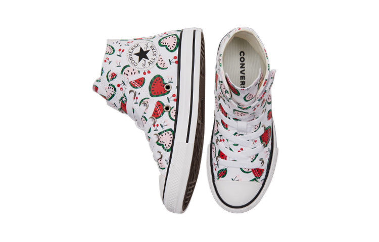 Кеды Converse Chuck Taylor All Star 1V 'White Red Green', красный — фото 4