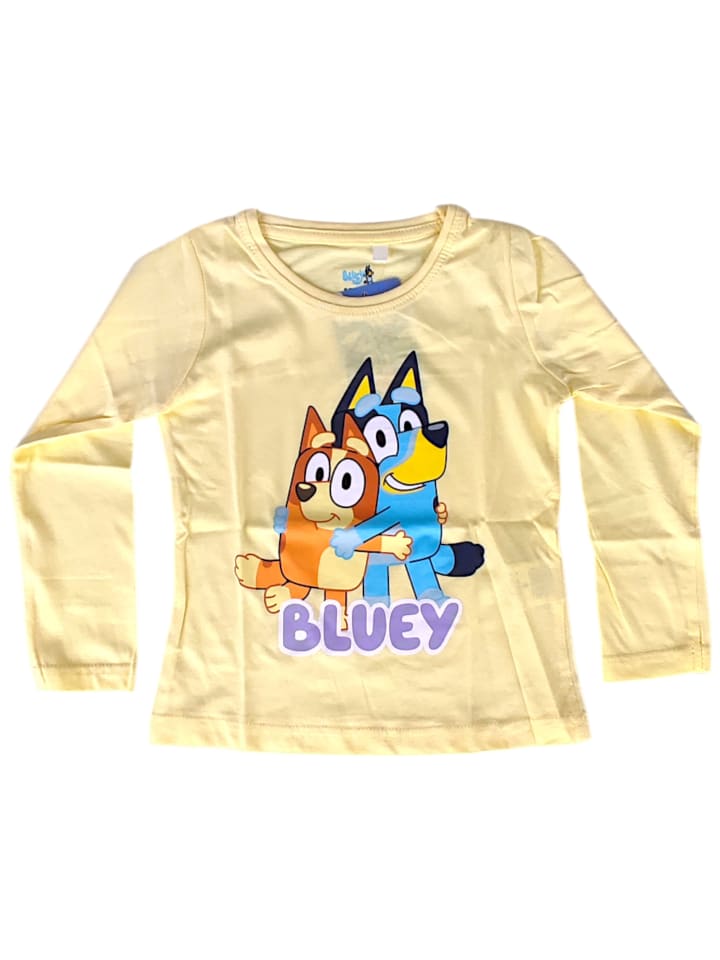 

Рубашка с длинным рукавом Bluey, желтый