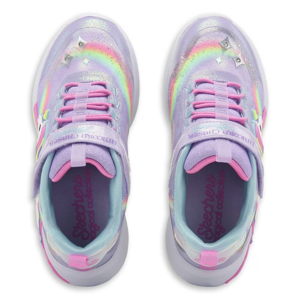 Светящиеся кроссовки Unicorn Chaser для маленьких/больших детей Skechers, мультиколор — фото 4