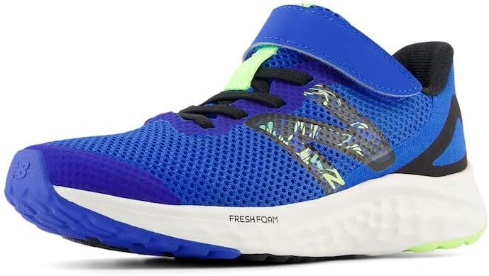 

Кроссовки для бега New Balance Girls' Fresh Foam Arishi V4, черный/голубой