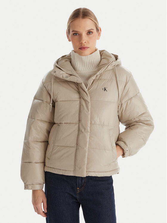 

Зимняя куртка relaxed fit LV047D505G Calvin Klein Jeans, бежевый