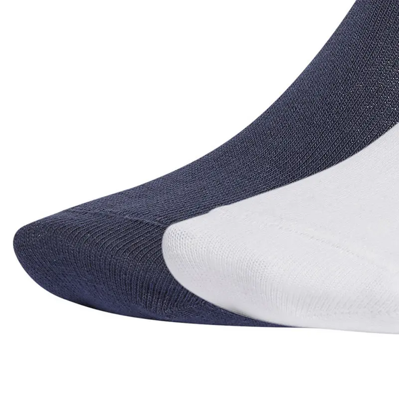 Носки Mid-Calf Unisex, 2 пары Adidas, 2 pack (белый+темно темно-синий) — фото 3