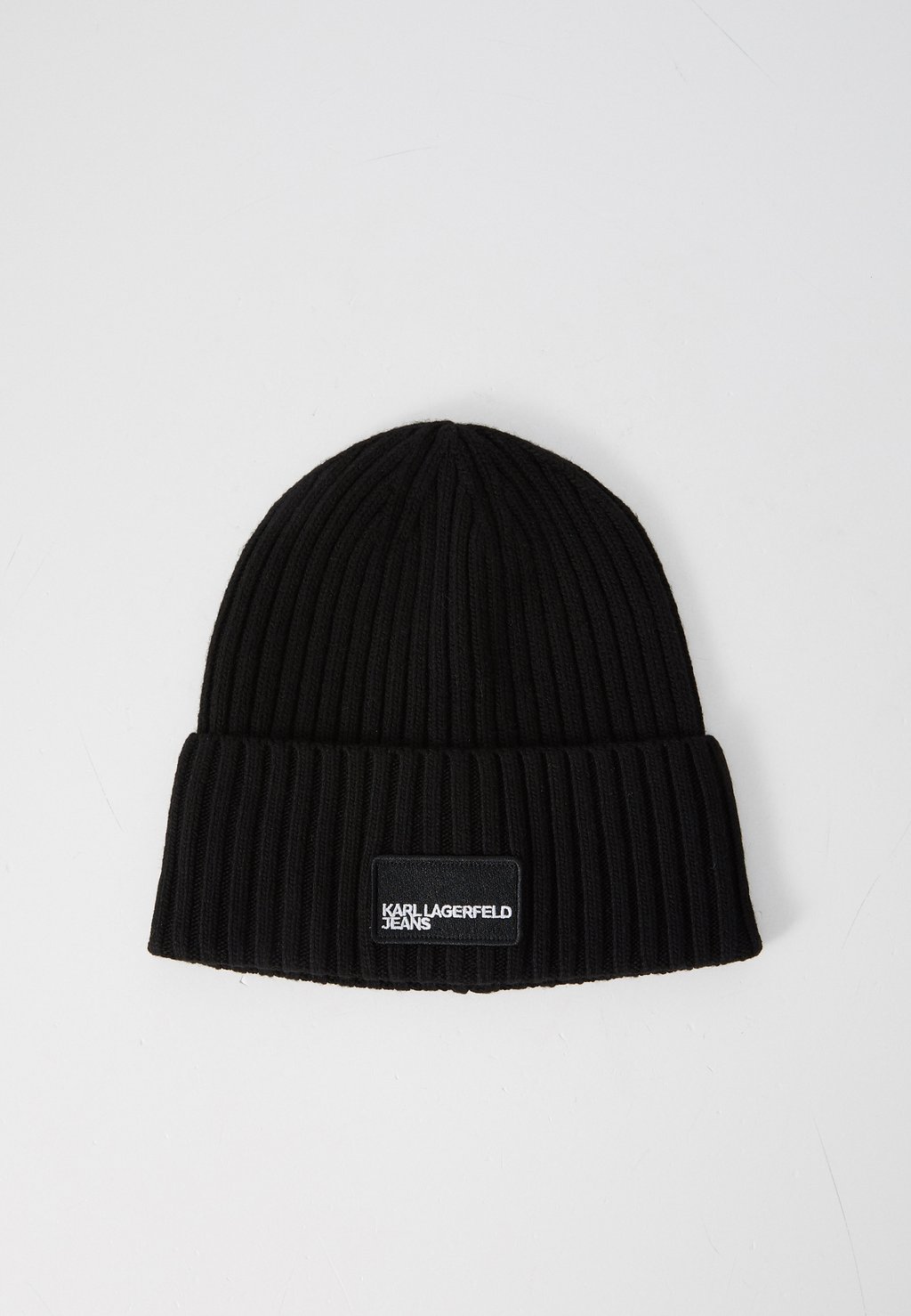 

Бейсболка TURNED UP BEANIE UNISEX Karl Lagerfeld Jeans, черный