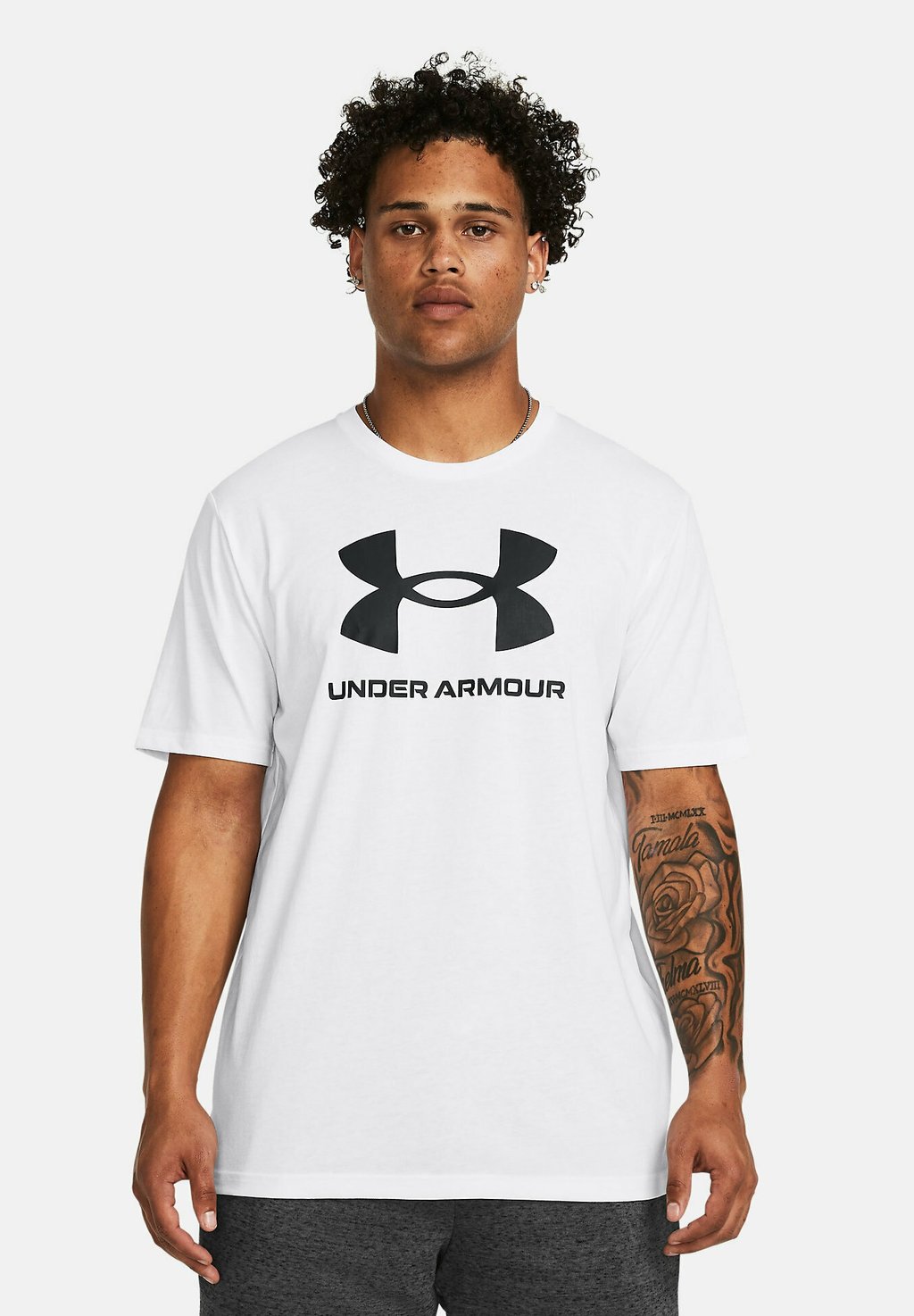 

футболка с принтом Short Sleeve Graph Sportstyle Logo Update Under Armour, белый