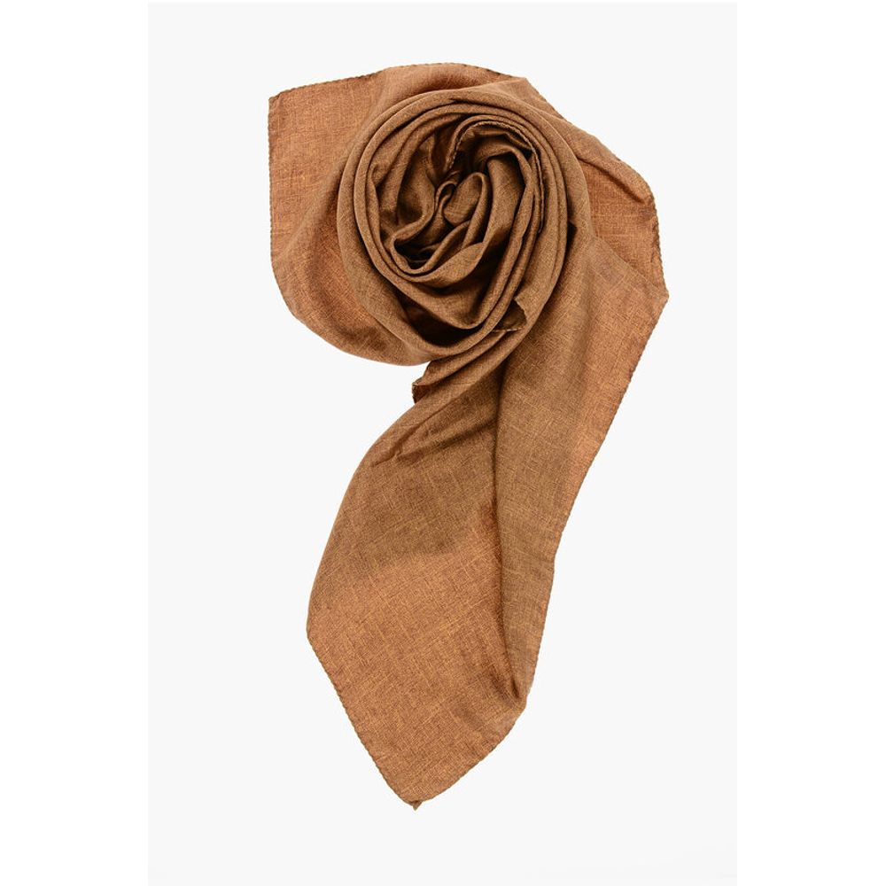 

Платок из чистого шелка Corneliani, желтый