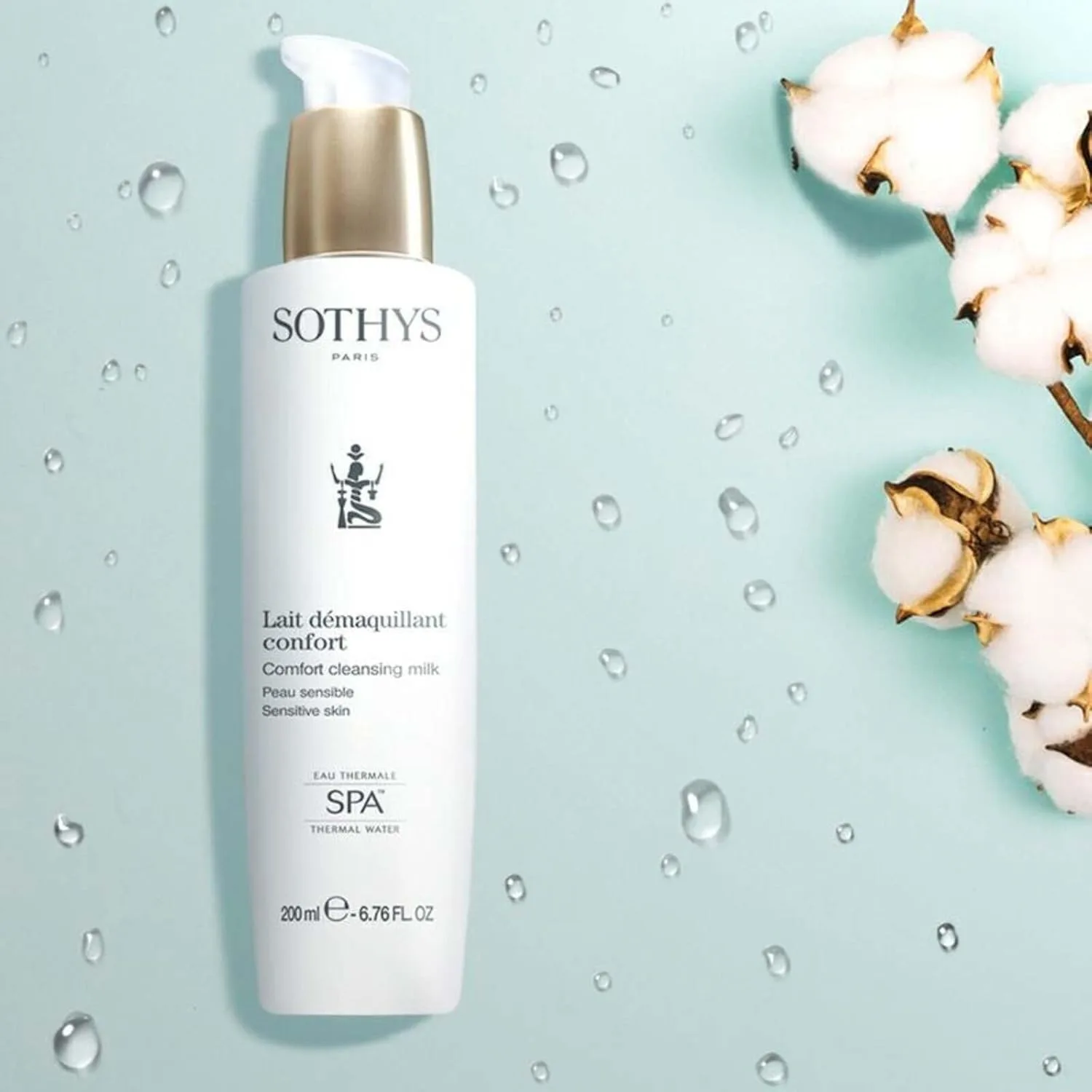 Молочко для умывания Sothys — Очищающее молочко Comfort | Мягкое средство для умывания лица | для чувствительной кожи — фото 2
