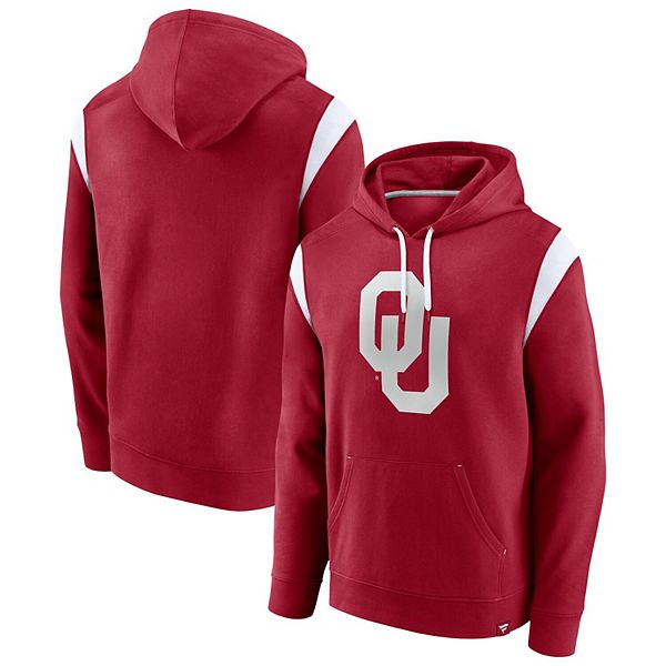 

Толстовка с капюшоном Fanatics Branded Crimson Oklahoma Sooners Gym Rat Unbranded