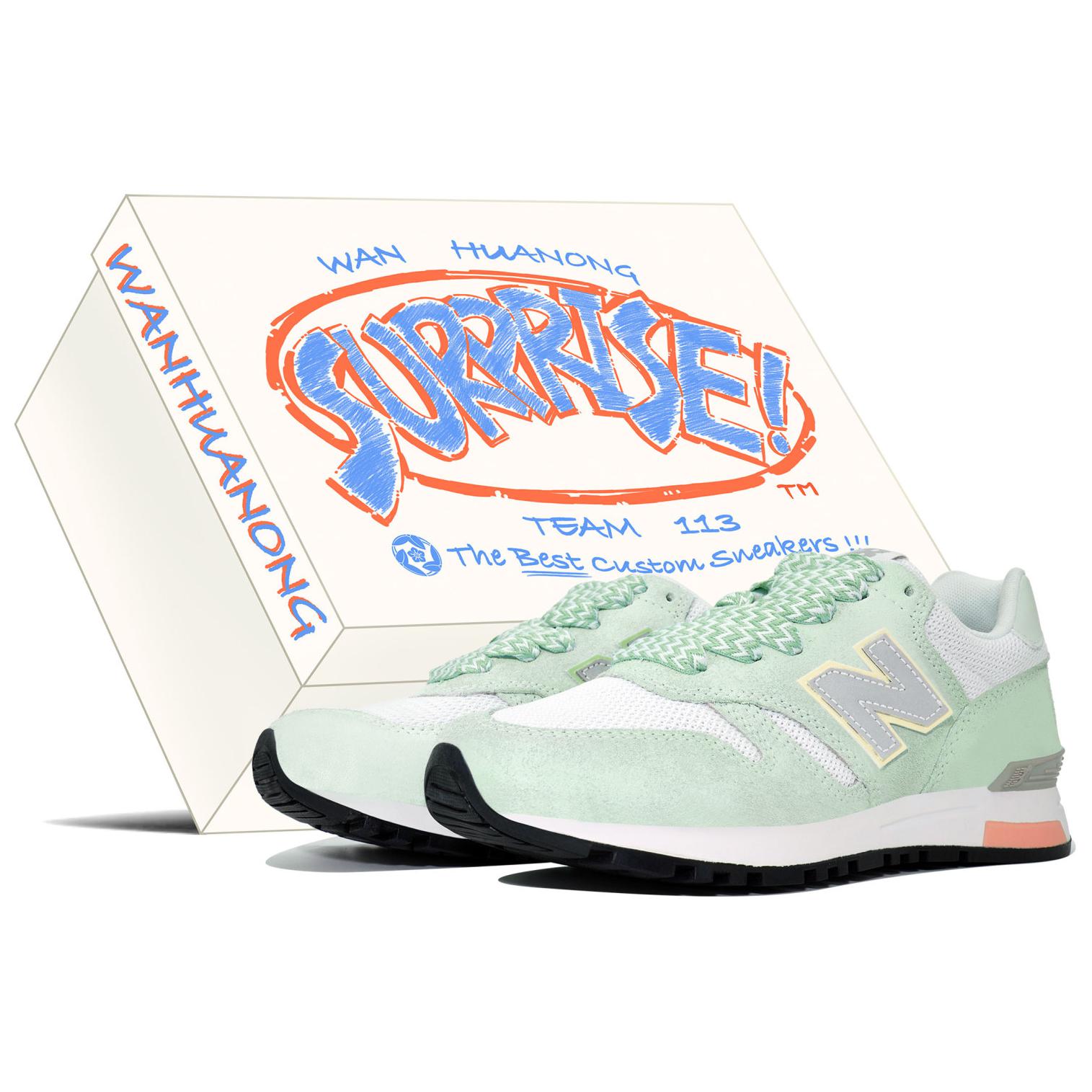 

Кроссовки NB 565 унисекс с низким верхом белые New Balance